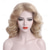 cheap Historical Wigs-70s Feathered Wigs Disco Costume Blonde Natural for Women Party Fashion Accessory Halloween Wigs