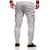 cheap Cargo Pants-Men&#039;s Cargo Pants Trousers Elastic Waist Elastic Cuff Plain Comfort Breathable Daily Sports Black White