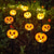 cheap Halloween Lights-Solar Evil Pumpkin Patio Lights Spooky Glow to Your Outdoor Jack O Lantern Decor Pumpkin Skull Ghost for Halloween Thanksgiving Holidays