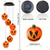 cheap Halloween Lights-Halloween Lights Solar Wind Chimes Color Changing Jack O Lantern Outdoor Halloween Decorations With 6 Pumpkin Lights, Waterproof Thanksgiving Fall Decor for Tree Door Window Party Yard Decoration
