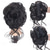 cheap Chignons-Messy Curly Wavy Hair Bun Claw Clip In Tousled Updo Hair Extensions Curly Wavy Synthetic Hair Bun Scrunchie Hair Piece