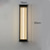 baratos luzes de parede ao ar livre-Luz de parede ao ar livre 45/60/75 cm lâmpada de parede led 40 w ip65 à prova dwaterproof água moderna simples luminárias preta fosca arandela de parede para jardim quintal passarela 110-240 v
