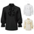 abordables Hauts-Rétro Vintage Punk &amp; Gothique Médiéval Chemise Manches Evasées Prince Chevalier Gentleman Étranger Noble Broderie Volanté Couleur Unie Déguisement Homme Pirate Fantaisie Royal Halloween Carnaval