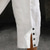 cheap Linen Pants-Men&#039;s Linen Pants Trousers Summer Pants Beach Pants Button Drawstring Elastic Waist Plain Comfort Breathable Full Length Casual Daily Holiday Linen / Cotton Blend Fashion Classic Style White Army