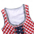 cheap Dirndl-Oktoberfest Blouse / Shirt Dirndl Maid Oktoberfest Couple German Munich Wiesn Women&#039;s Traditional Style Cloth Top Dress Apron