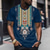 abordables t-shirt de style ethnique-Homme T shirt Tee Graphic Bloc de couleur Tribal Col Ras du Cou Vêtement Tenue 3D effet Extérieur du quotidien Manche Courte Imprimer Mode Design Ethnique