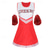 cheap Women&#039;s Costumes-Cheerleader Carnival Costume Cosplay Costume Party Costume Masquerade Adults&#039; Women&#039;s Outfits Performance Party Halloween Masquerade Mardi Gras Easy Carnival Costume