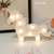 cheap Decorative Lights-Mini Unicorn LED Flamingo Night Lights Party Moon Cloud 3D Table Lamp Star Light Sign Letter Light Decor XMAS Christmas Gifts