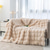 billige hjem-superblødt imiteret pels-tæppe kongelig luksus hyggeligt plystæppe til brug til sofa sovesofa stol, vendbart fuzzy imiteret pels-fløjlstæppe