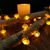 olcso Halloween fények-halloween dekorációk lámpák 3d jack-o-lantern 2m 20 leds sütőtök fények aa elemes narancssárga fények halloween partyhoz beltéri ősz kültéri betakarítás hálaadás díszek