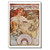 cheap People Prints-People Wall Art Canvas Vintage Art Nouveau Alphonse Mucha Prints and Posters Abstract Portrait Pictures Decorative Fabric Painting For Living Room Pictures No Frame