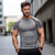 cheap Running Tops-Men&#039;s Compression Shirt Running Shirt Short Sleeve Tee Tshirt Athletic Athleisure Spandex Breathable Quick Dry Soft Fitness Gym Workout Running Sportswear Activewear Solid Colored Dark Grey