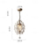 cheap Chandeliers-LED Chandeliers, Pendant Lights Loft Rustic Single Head Iron LED Crystal Chandelier Metal Bedroom Auditorium Hanging Lamp Ceiling Fitting Lights Lighting Rustic Elegant Farmhouse Comp 110-240V