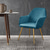 abordables Potah na křeslo a potah na křeslo-housse de chaise à oreilles velours gris canapé chaise housse pour bar café patio jardin lavable amovible fête maison hôtel