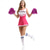 cheap Women&#039;s Costumes-Cheerleader Carnival Costume Cosplay Costume Party Costume Masquerade Adults&#039; Women&#039;s Outfits Performance Party Halloween Masquerade Mardi Gras Easy Carnival Costume
