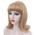 cheap Historical Wigs-Blonde Beehive Wig With Bangs 50&#039;s Flip Wig For Women 60s 70s Party Costume Cosplay Carnival Halloween Wigs