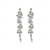 cheap Earrings-Women&#039;s Drop Earrings Fine Jewelry Tassel Fringe Precious Stylish Luxury Earrings Jewelry Silver For Wedding Party 1 Pair