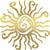 cheap Metal Wall Decor-1pc Wacky Sun Metal Wall Art Outdoor Decor 11 Inch Rust Proof Wall Sculpture Ideal For Garden, Home, Farmhouse, Patio And Bedroom