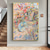cheap Abstract Paintings-Handmade Oil Painting Canvas Wall Art Decor Original Textured Floral Painting for Home Decor With Stretched Frame/Without Inner Frame Painting