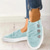 cheap Women&#039;s Sneakers-Women&#039;s Sneakers Canvas Shoes Plus Size Slip-on Sneakers Comfort Shoes Daily Walking Solid Color Summer Flat Heel Round Toe Vintage Casual Comfort Canvas Loafer Pink Blue Grey