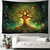 cheap Tree of Life Tapestry-Boho Hanging Tapestry Wall Art Tree of Life Large Tapestry Mural Decor Photograph Backdrop Blanket Curtain Home Bedroom Living Room Decoration