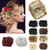 cheap Chignons-Gorgeous Curly Hair Bun Updo - Synthetic Elastic Band Comb Clips Hair Extension for Women