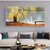 cheap Floral/Botanical Paintings-Handmade Oil Painting Canvas Wall Art Decor Original Golden tree texture trees in full  for Home Decor With Stretched FrameWithout Inner Frame Painting