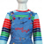 cheap Boys&#039; Costumes-Chucky Movie / TV Theme Costumes Bride of Chucky Cosplay Costume Outfits Men&#039;s Women&#039;s Boys Movie Cosplay Cosplay Costume Halloween Blue Leotard / Onesie Top Masquerade Polyester With Wig