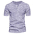 billige Casual T-shirts til mænd-Herre T-shirt Henley-skjorte golf polo Vanlig Rund Afslappet Sport Kortærmet Knap Tøj 100 % bomuld Mode Sej