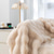 billige hjem-supermykt fuskepels teppe kongelig luksus koselig plysjteppe bruk for sofa sovesofa stol, vendbart fuzzy fuzzy fuskepels fløyelsteppe