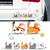 economico Adesivi auto-5 pz/set arrampicata gatti adesivo per auto divertente stile animale adesivi impermeabili carrozzeria auto finestra di casa decalcomanie creative decorazione