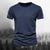 abordables T-shirts décontractés pour hommes-Homme T shirt Tee T-shirt Plein Col Ras du Cou Plein Air Vacances Manches courtes Vêtement Tenue Mode Design basique