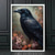 cheap Prints-Halloween Wall Art Canvas Victoria Crow Witch Ghost  Prints and Posters Abstract Portrait Pictures Decorative Fabric Painting For Living Room Pictures No Frame