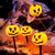 cheap Halloween Lights-Solar Evil Pumpkin Patio Lights Spooky Glow to Your Outdoor Jack O Lantern Decor Pumpkin Skull Ghost for Halloween Thanksgiving Holidays