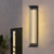 baratos luzes de parede ao ar livre-Luz de parede ao ar livre 45/60/75 cm lâmpada de parede led 40 w ip65 à prova dwaterproof água moderna simples luminárias preta fosca arandela de parede para jardim quintal passarela 110-240 v