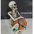 cheap Hallowen Prop Lighting-Halloween Skull Pumpkin Skeleton Resin Ornament with Spooky Lights Ghost Decoration Ghost Festival Creative Gift