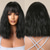 cheap Synthetic Trendy Wigs-Ginger Curly Wigs for Women Short Orange Wigs With Bangs Natural Looking Cosplay Synthetic Hair