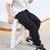 cheap Bottoms-Boys Linen Pants Kids Boys Pants Trousers Pocket Stripe Breathable Comfort Pants Outdoor Fashion Daily Basic Black White Dark Green Mid Waist