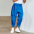 olcso alkalmi nadrág-Férfi Nadrág Nadrágok Kúpos sárgarépa nadrág Háromnegyedes nadrágok Alkalmi nadrág Zsinór Rugalmas derék Újszerű Tömör szín Mokaszinok Szabadtéri Bokáig érő Hétköznapi Napi Utcai öltözék Utcai sikk