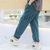 cheap Bottoms-Boys Linen Pants Kids Boys Pants Trousers Pocket Stripe Breathable Comfort Pants Outdoor Fashion Daily Basic Black White Dark Green Mid Waist
