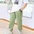 cheap Bottoms-Boys Linen Pants Kids Boys Pants Trousers Pocket Stripe Breathable Comfort Pants Outdoor Fashion Daily Basic Black White Dark Green Mid Waist