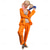 cheap Couples&#039; &amp; Group Costumes-Couples Prisoner Harley Quinn Halloween Group Couples Costumes Men&#039;s Women&#039;s Movie Cosplay Cosplay Costumes Orange Top Pants Halloween Carnival Masquerade