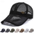 abordables Gorra de béisbol para hombre-Unisexo Gorra de Béisbol Sombrero para el sol Negro Blanco Malla Viaje Estilo playero Exterior Vacaciones Plano Ajustable Filtro Solar Moda