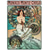 cheap People Prints-People Wall Art Canvas Vintage Art Nouveau Alphonse Mucha Prints and Posters Abstract Portrait Pictures Decorative Fabric Painting For Living Room Pictures No Frame