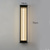 baratos luzes de parede ao ar livre-Luz de parede ao ar livre 45/60/75 cm lâmpada de parede led 40 w ip65 à prova dwaterproof água moderna simples luminárias preta fosca arandela de parede para jardim quintal passarela 110-240 v