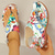 cheap Vacation Sandals-Women&#039;s Floral Print Open-Toe Sandals – Colorful Summer Thong Sandals with Buckle Strap for Casual Wear