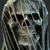 cheap Halloween Hanging &amp; Tabletop Decorations-Halloween Veil Reaper Skull Home Decoration Interior Art Desktop Decoration Halloween Resin Crafts Halloween Skeleton Decoration