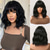cheap Synthetic Trendy Wigs-Ginger Curly Wigs for Women Short Orange Wigs With Bangs Natural Looking Cosplay Synthetic Hair