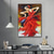 cheap People Paintings-Handpainted Famous Flamenco Dancer Painting Canvas Painting Wall Art Poster for Bedroom Living Room Decor (No Frame)