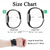 olcso Fitbit óraszíjak-3 db Smart Watch Band Kompatibilis valamivel FitBit Charge 2 Puha szilikon Okos óra Szíj Puha Állítható Elasztikus Sportszíj Csere Karszalag